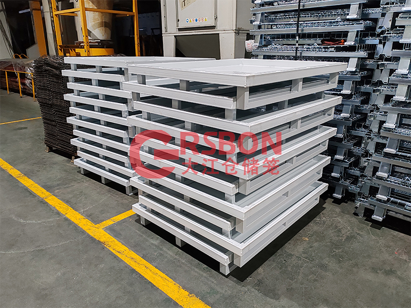 油桶防滲漏鐵托盤-接油盤-大江倉儲籠