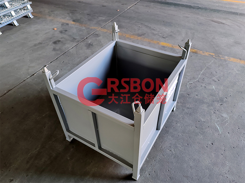 吊耳式鐵板箱-側(cè)開門-大江倉儲籠