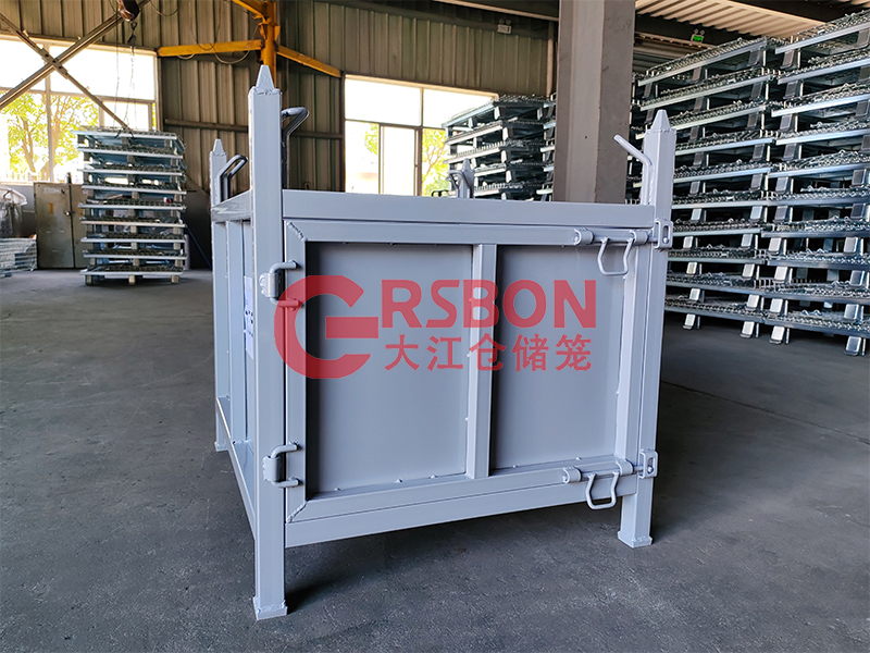 吊耳式鐵板箱-側(cè)開門-大江倉儲籠