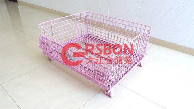 噴塑倉(cāng)儲(chǔ)籠：粉色少女系，讓你怦然心動(dòng)！-大江倉(cāng)儲(chǔ)籠