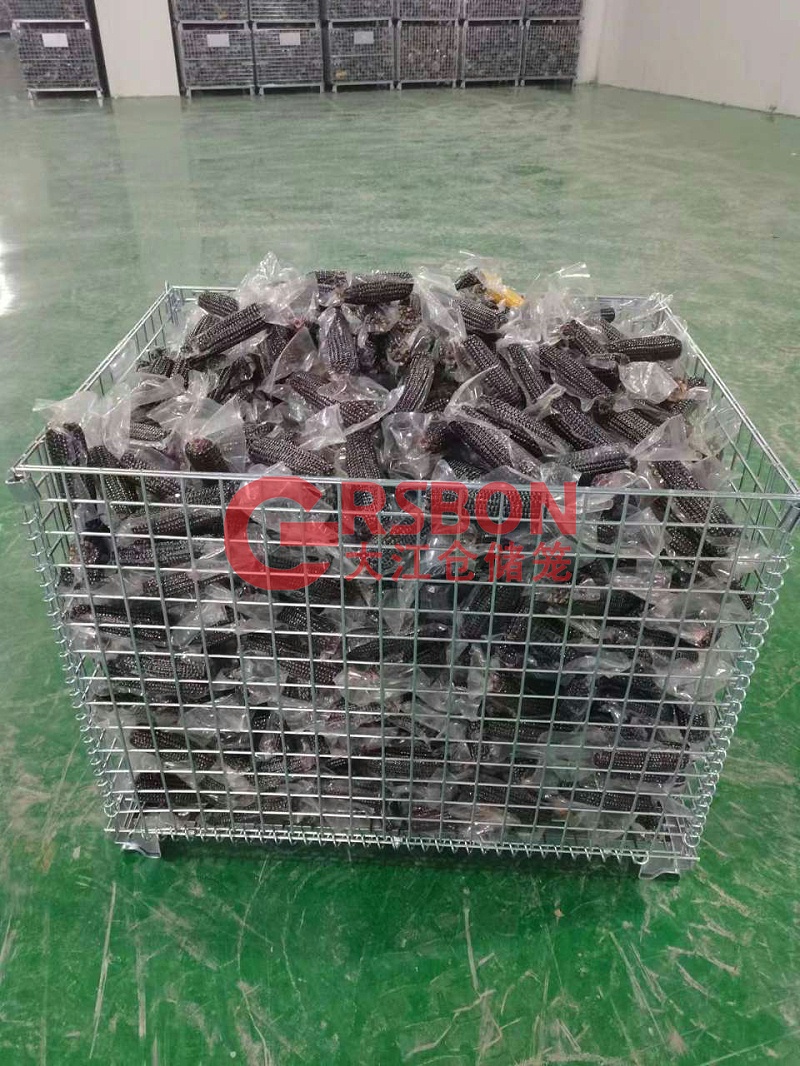 儲存玉米棒子倉儲籠：大江倉儲籠與遼寧某農(nóng)業(yè)公司的合作案例-大江倉儲籠