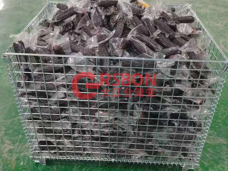 儲存玉米棒子倉儲籠：大江倉儲籠與遼寧某農(nóng)業(yè)公司的合作案例-大江倉儲籠