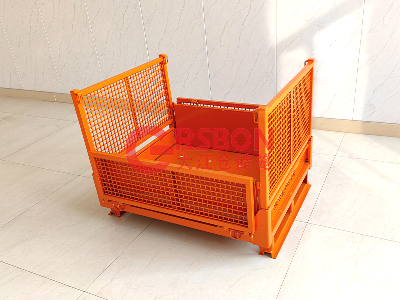 韓式物流箱-韓版料箱-韓式金屬箱-可折疊鐵箱—大江倉儲(chǔ)籠