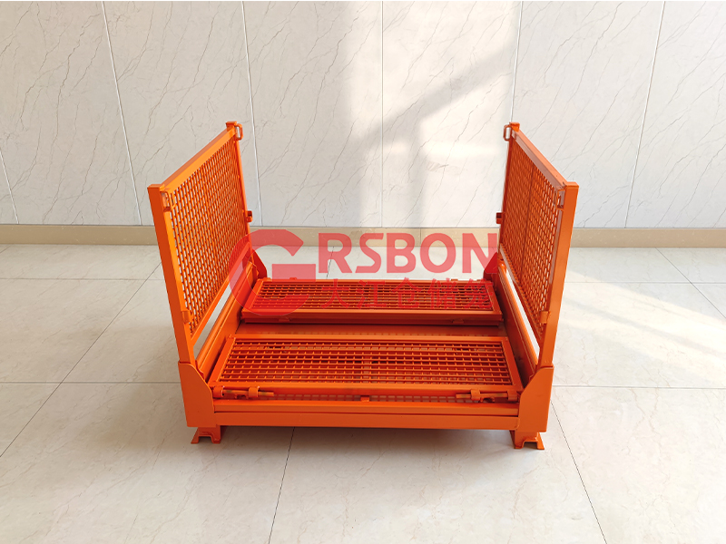 韓式物流箱 韓版料箱 蘭色/橙色 韓式物料箱韓版料箱-大江倉儲(chǔ)籠