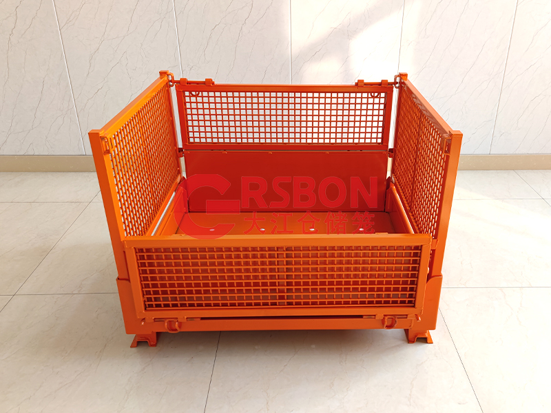 韓式物流箱 韓版料箱 蘭色/橙色 韓式物料箱韓版料箱-大江倉儲(chǔ)籠
