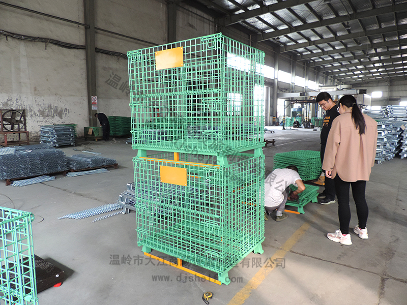 噴塑倉儲(chǔ)籠加角鐵2-大江倉儲(chǔ)籠