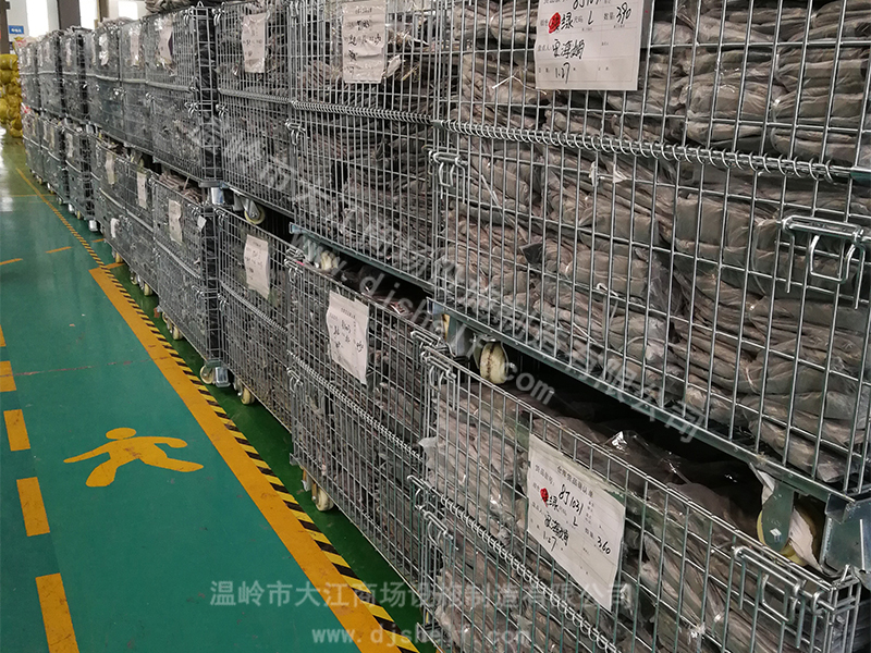 帶輪倉儲籠應用-大江倉儲籠