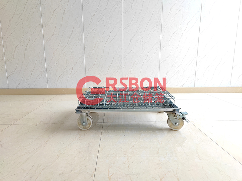 無腳帶輪倉儲籠-尼龍腳輪-大江倉儲籠