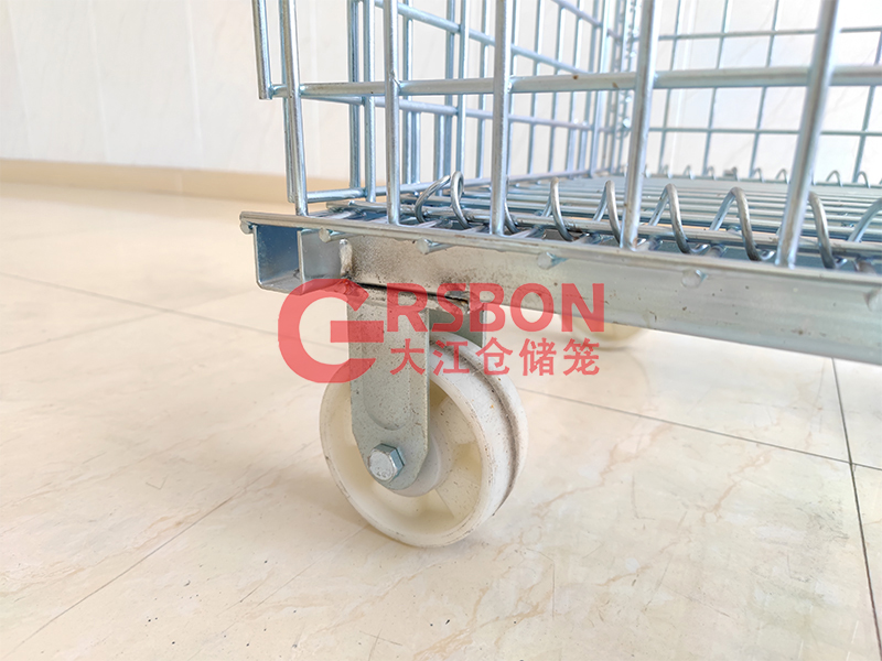 無腳帶輪倉儲籠-尼龍腳輪-大江倉儲籠