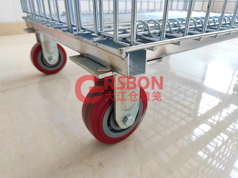 無(wú)腳帶輪倉(cāng)儲(chǔ)籠-聚氨酯腳輪-大江倉(cāng)儲(chǔ)籠