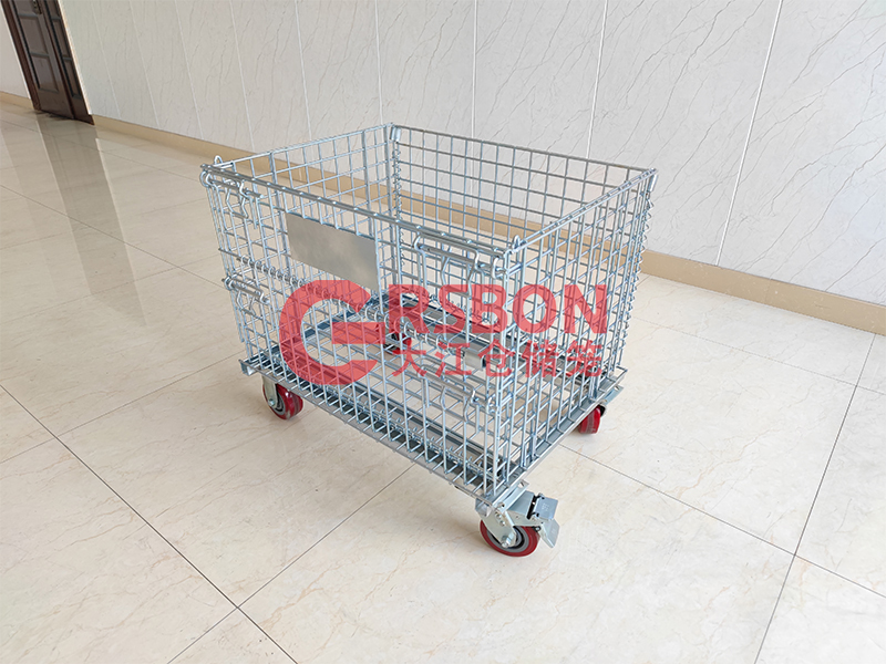 無(wú)腳帶輪倉(cāng)儲(chǔ)籠-聚氨酯腳輪-大江倉(cāng)儲(chǔ)籠