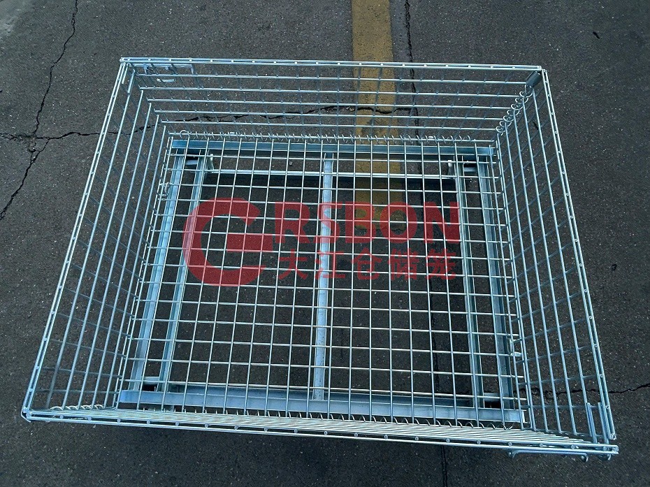 810*1000*450折疊倉(cāng)儲(chǔ)籠加角鋼-大江倉(cāng)儲(chǔ)籠 810*1000*450折疊倉(cāng)儲(chǔ)籠加角鋼-大江倉(cāng)儲(chǔ)籠