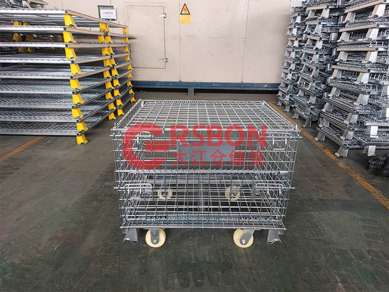 帶輪倉儲(chǔ)籠加蓋網(wǎng)-大江倉儲(chǔ)籠