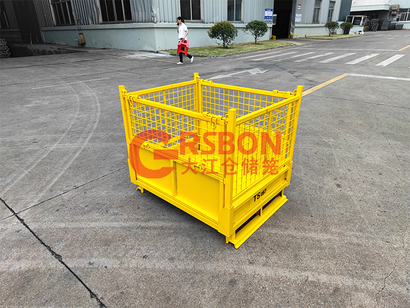 韓式物流箱-金屬料箱-大江倉(cāng)儲(chǔ)籠