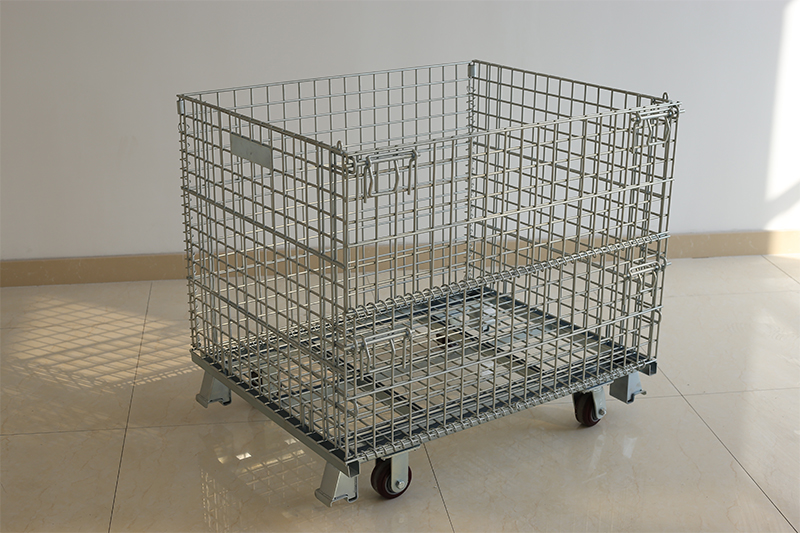 帶輪倉儲籠