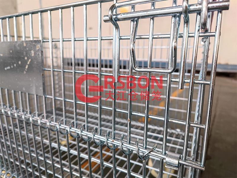 【25*50】小鐵框倉儲(chǔ)籠帶輪子