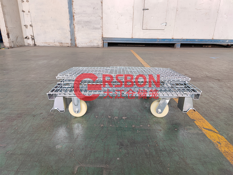 【25*50】小鐵框倉儲(chǔ)籠帶輪子