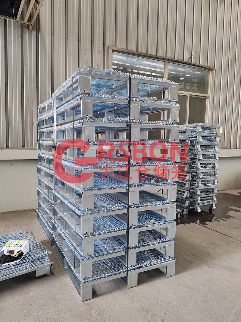 立體庫周轉(zhuǎn)箱倉儲籠-四面進叉-大江倉儲籠