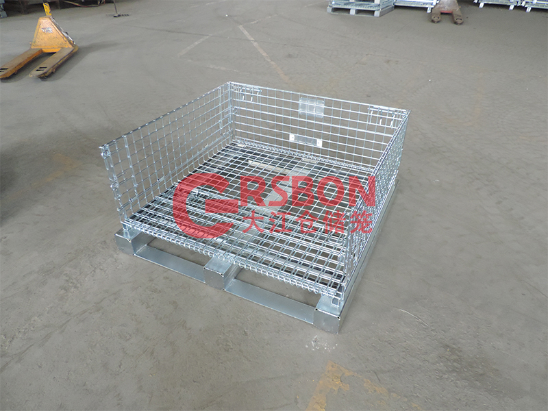 立體庫周轉(zhuǎn)箱-倉儲(chǔ)籠定制-全開放式開門-大江倉儲(chǔ)籠