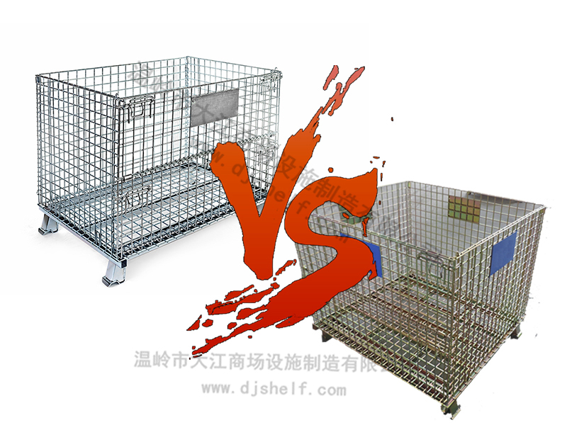 倉儲籠表面鍍白鋅、鍍彩鋅，哪個耐腐蝕性好？